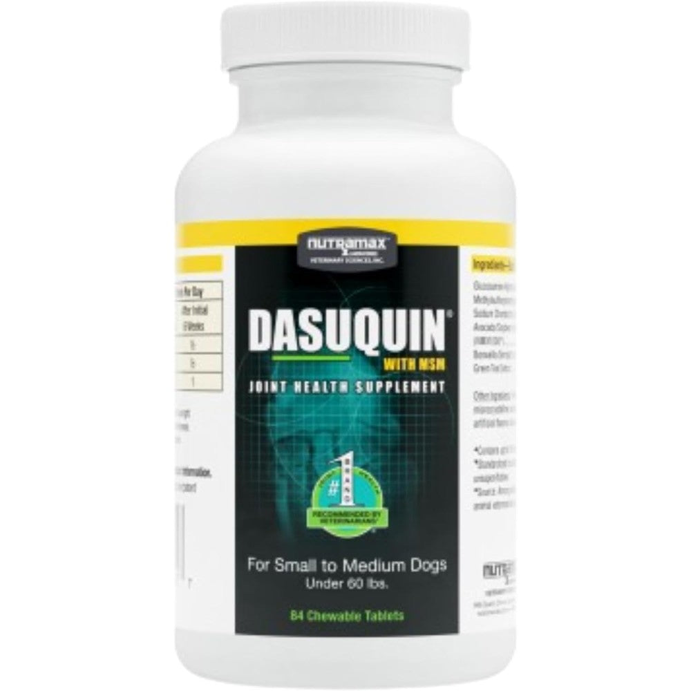 Nutramax Dasuquin small to medium dogs joint supplement front view bottle