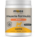 MYOS Canine Muscle Formula All Natural Dog Muscle Building Supplement With Patented Fortetropin For Mobility And Recovery Powder 360 Grams