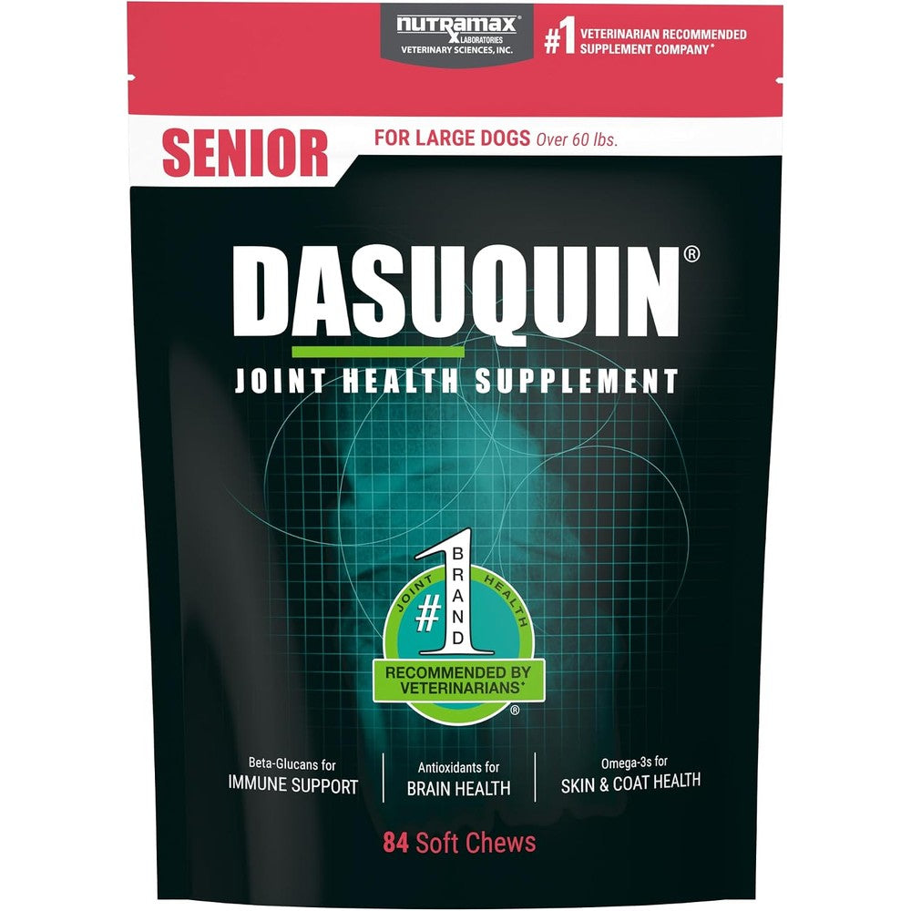 Nutramax Laboratories Dasuquin Joint Health Supplement For Large Senior Dogs For Immune Support Skin And Coat Health And Brain Health 84 Soft Chews