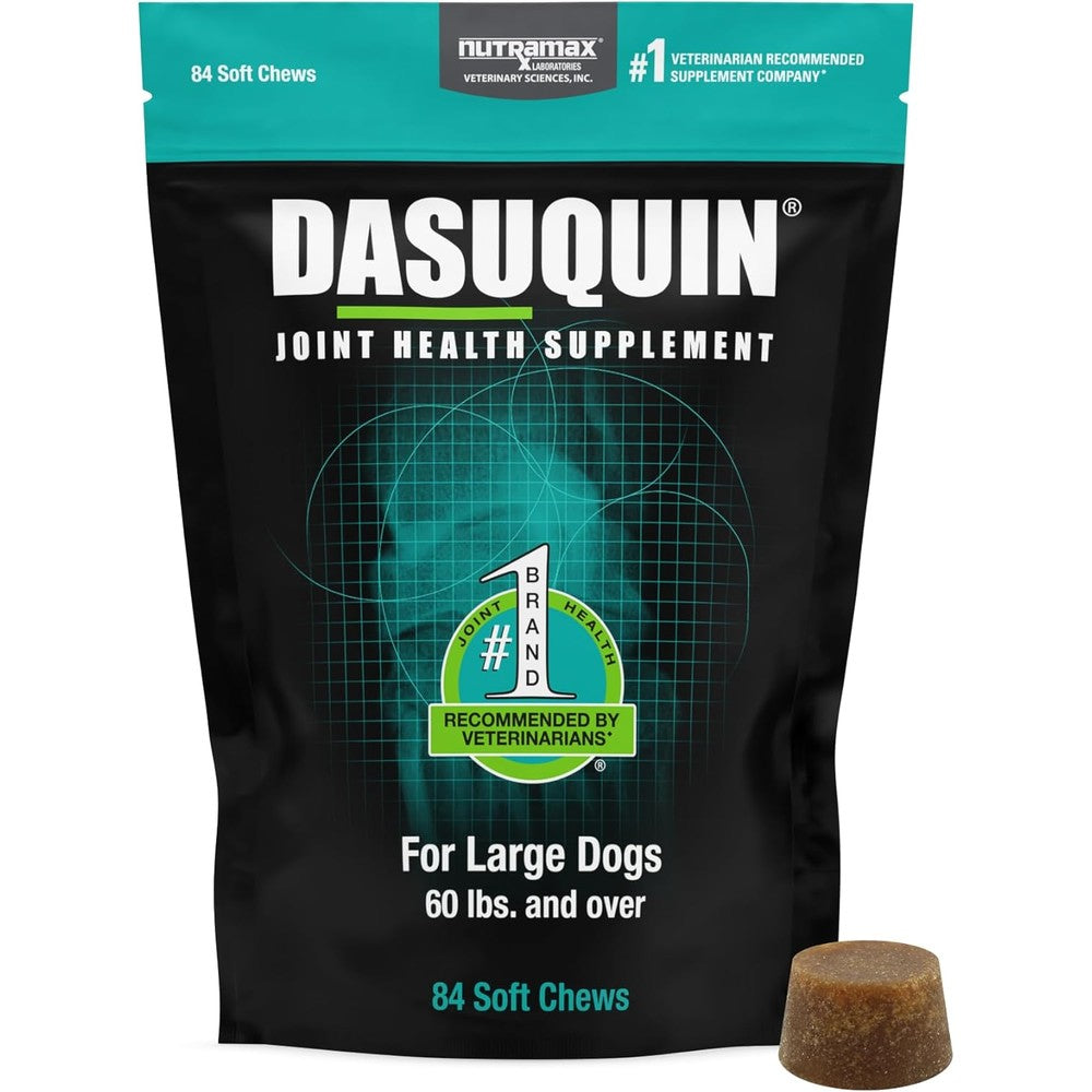 Nutramax Dasuquin large dog joint supplement front view packaging