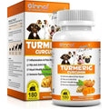 Alivo Turmeric Curcumin Tablets For Dogs Hip And Joint Support Formula Dog Pain Relief Chewable Treats 180 Tablets