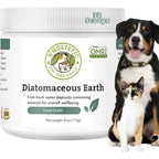 Wholistic Pet Organics Diatomaceous Earth front view packaging