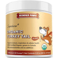 Wonder Paws Organic Turkey Tail Mushroom Powder For Dogs Sourced From Organic Mushrooms For Canine Immune Digestive And Cellular Health 2.12 Ounce
