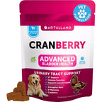Artullano Dog Urinary Tract Treats Cranberry Chews For Dogs Bladder Support Supplement With Fish Oil Pumpkin And D Mannose 70 Count