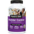 Nutri-Vet Bladder Control dog supplement bottle front view