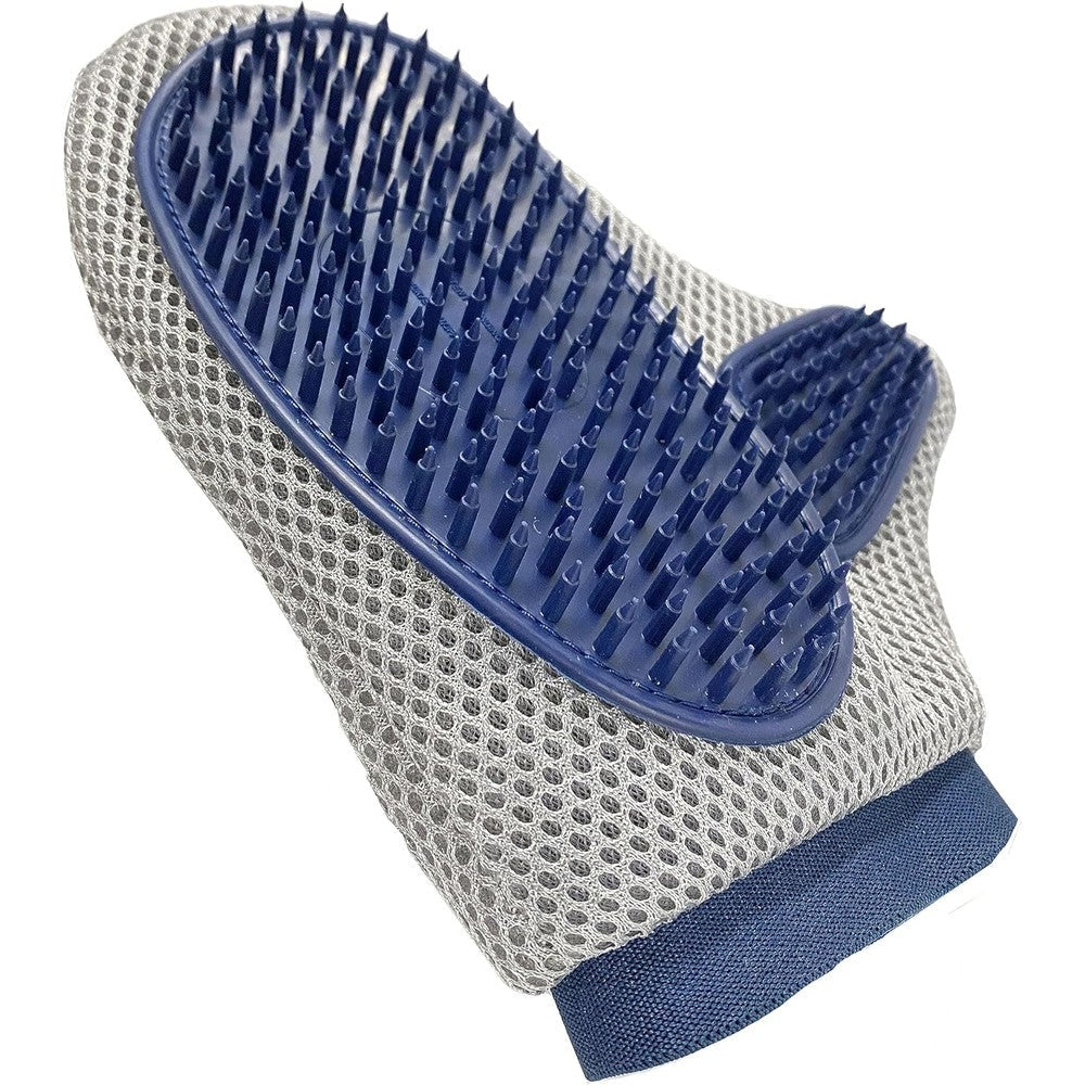 Four Paws Magic Coat Professional Series Love Glove Dog Grooming Mitt With Flexible Rubber Bristles And Adjustable Strap 1 Count