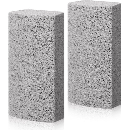 Loopeer Pet Hair Remover Pumice Stone For Dog And Cat Fur Cleaning Tool For Car Interior Bedding Couch And Furniture Set Of Two 3.74 Inch