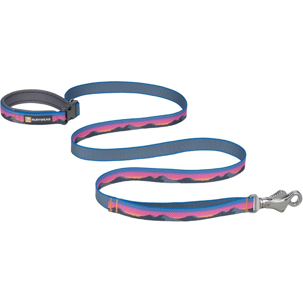 Ruffwear Crag Dog Leash 6 Foot Reflective Hand Held And Waist Worn Multi Functional Dog Lead With Talon Clip Alpine Dusk