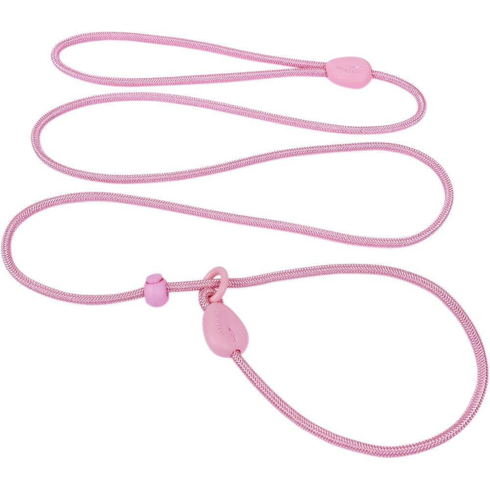 Tochibabe 6FT Slip Lead Dog Training Leash Heavy Duty Nylon No Pull Rope For Small And Medium Dogs Pink