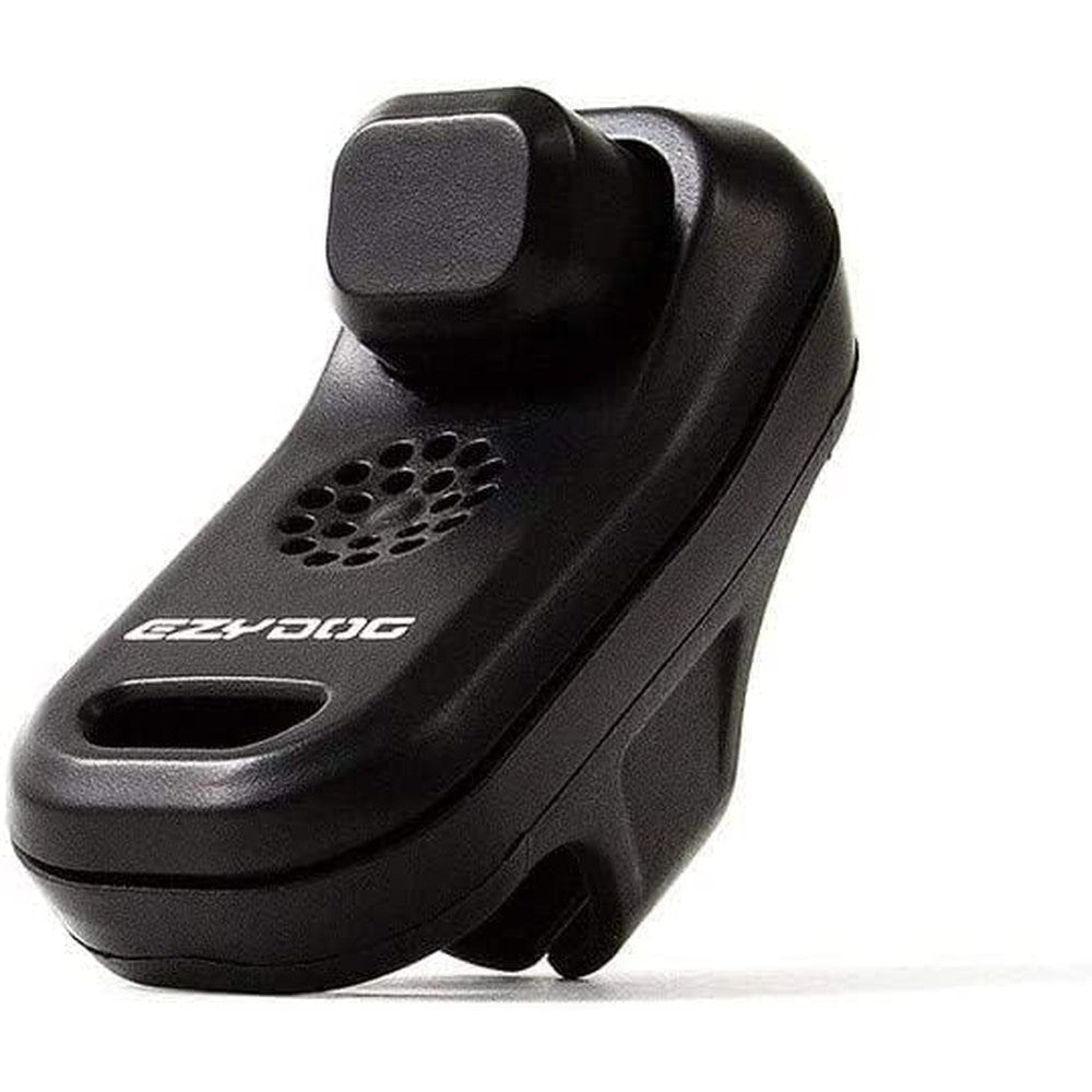 EzyDog Command Clicker Ergonomic Dog Training Tool With Wrist Strap And Hands Free Universal Fitting Finger System For Positive Reinforcement Black