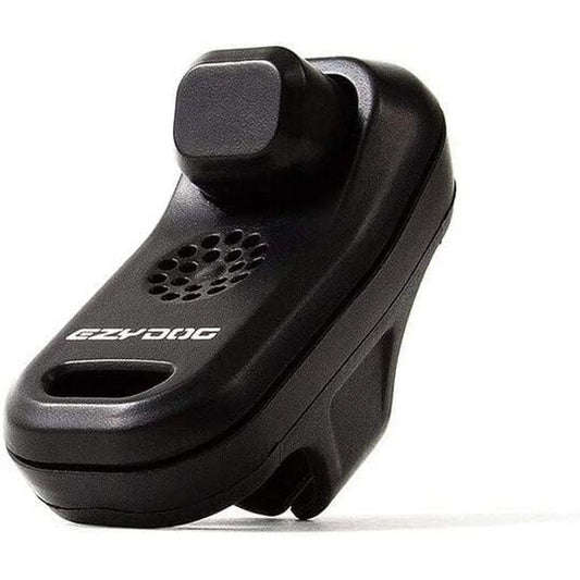 EzyDog Command Clicker Ergonomic Dog Training Tool With Wrist Strap And Hands Free Universal Fitting Finger System For Positive Reinforcement Black