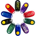 KPCT Karen Pryor I-Click dog training clicker front view