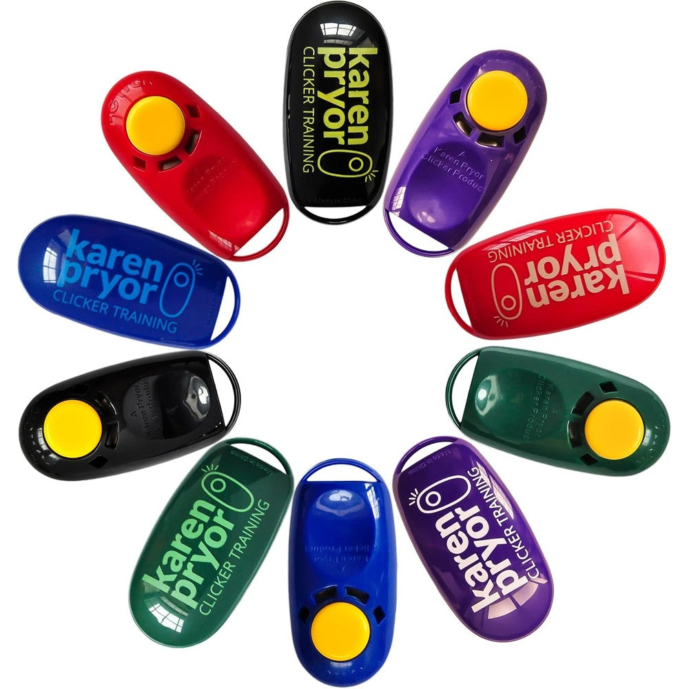 KPCT Karen Pryor I-Click dog training clicker front view