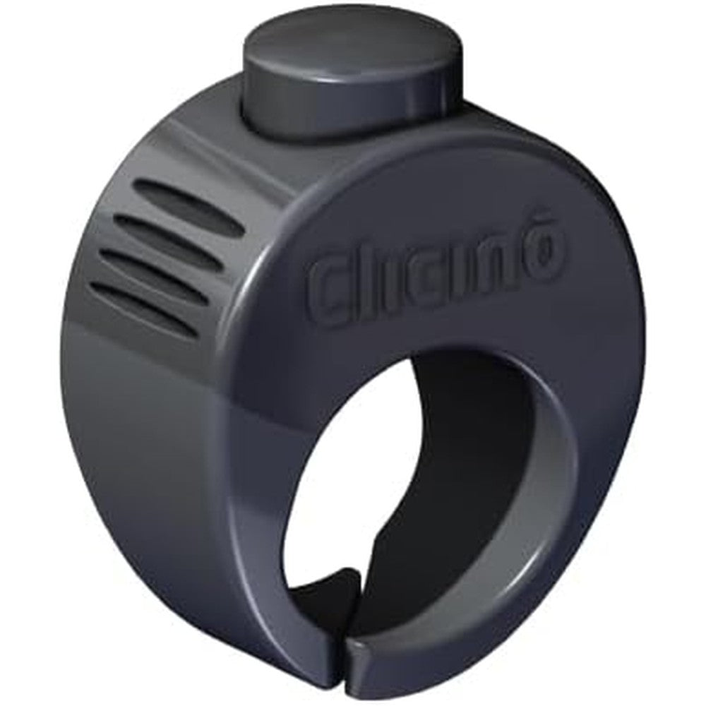Karen Pryor Clicker Training Small Clicino Clicker Ring For Dogs And Puppies Wearable Hands Free Training Ring With Loud Clear Sound Variant Grey