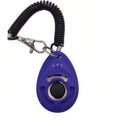 PetSpy Dog Training Clicker With Wrist Strap Durable Lightweight Behavioral Pet Training Tool For Puppies Cats Birds And Horses Dark Blue