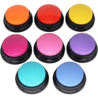 EEPYOCB Recordable Dog Buttons 8 Color Pack For Pet Communication And Intelligence Training Set For Dogs And Cats