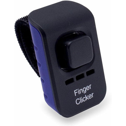 Educator Dog Training Finger Clicker With Audible Sound For Positive Reinforcement Behavior And Obedience Pet Trainer Blue Variant