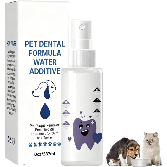 Yee Hfafa Dental Plus Pet Dental Formula Water Additive Odorless And Flavorless Oral Care For Dogs And Cats 8 Ounce