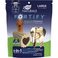 Ark Naturals Fortify Brushless Toothpaste For Large Breeds Dental Chews With Calcium And Beef Marrow Center 18 Ounce Bag