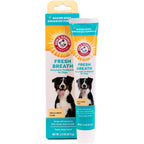 Arm And Hammer Clinical Care Enzymatic Dog Toothpaste Vanilla Ginger Flavor 2.5 Ounces Dental Gel For Daily Oral Hygiene And Tartar Control