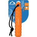HOUND2O Rope Bumper Floating Outdoor Toy For Dogs Squeaker Textured Fetch Toy Orange Medium One Count