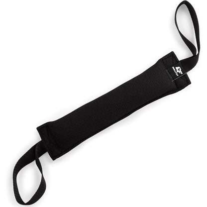 Bull Fit K9 Dog Bite Tug Toy With Two Strong Handles Tear Resistant French Linen Training Toy For Medium To Large Breeds