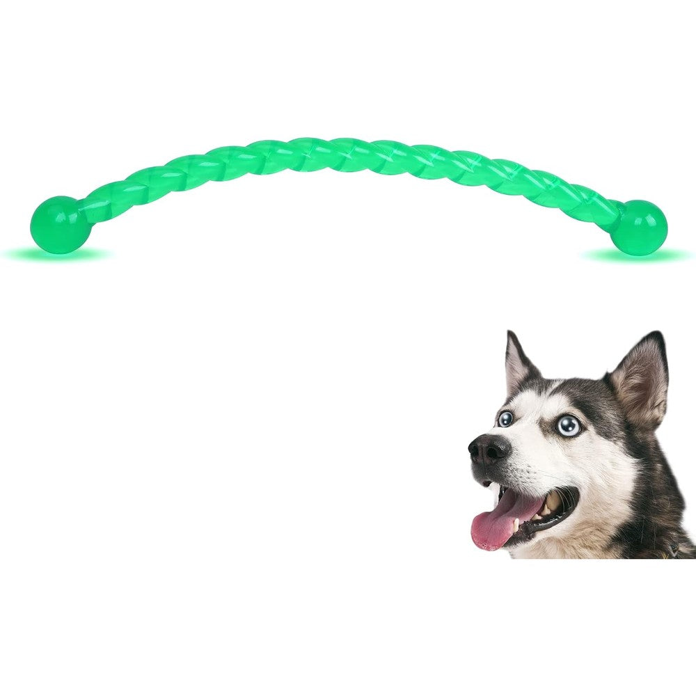 Ycozy Dog Chew Toys 19 Inch Long For Medium And Large Dogs Aggressive Chewers Thermoplastic Rubber Dog Rope Knot Teething Toy