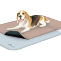 Paw Inspired Washable Crate Liners For Dogs, Leakproof Non-Slip Pee Pads For 36 Inch Kennels, Reusable Puppy Training Mats, 35x22 Inch, Pack Of 2