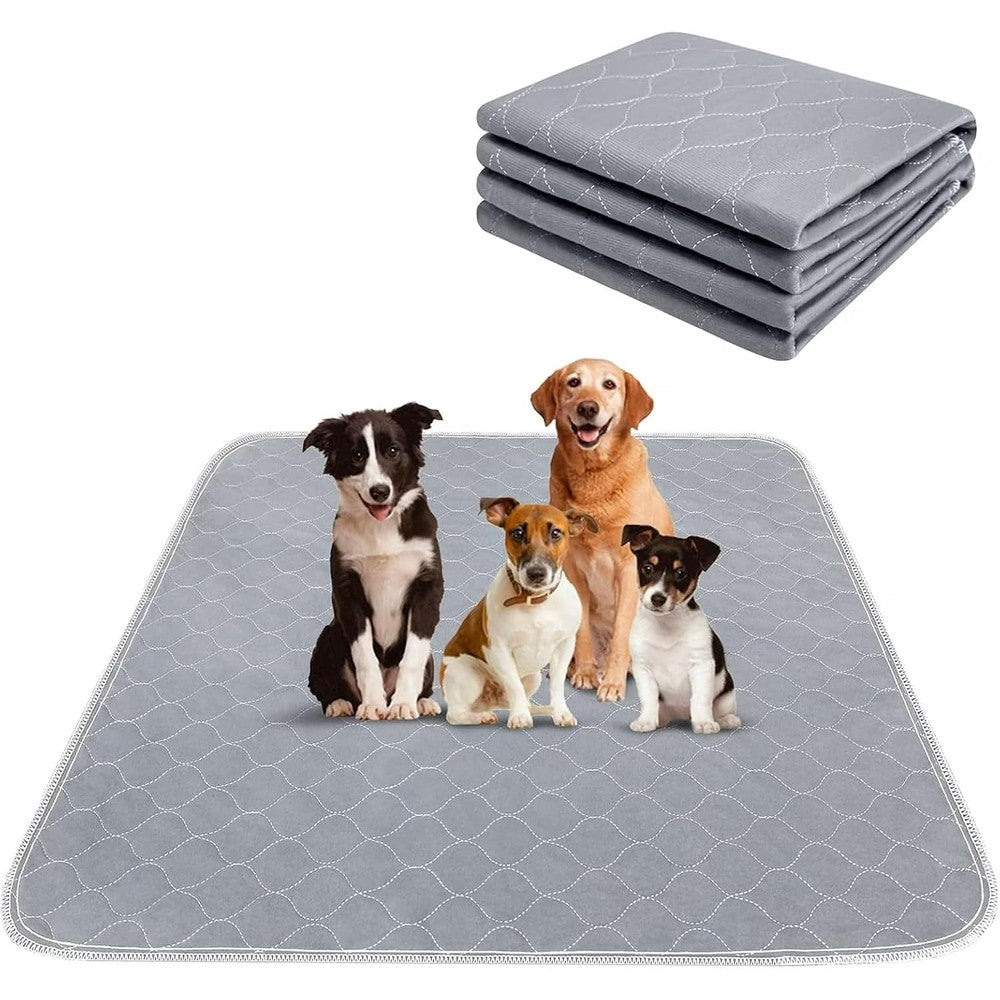 Conkote Reusable Pee Pads For Dogs Extra Large 60 Inches By 48 Inches Washable Waterproof Puppy Training Mat For Housebreaking And Incontinence