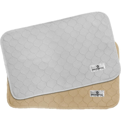 Pet Parents Pawtect Pads Washable Dog Pee Pads 18x24 Inch 2 Pack Premium Waterproof Reusable Training Mats For Dogs And Puppies