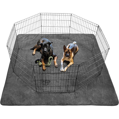 Pick For Life 4-Layer Extra Large Washable Dog Pee Pad 72 x 72 Inches Reusable Puppy Potty Training Mat With Non-Slip Waterproof Backing
