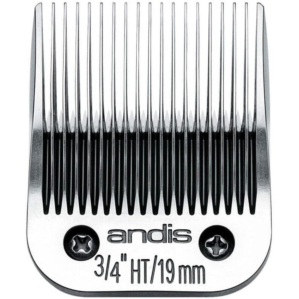 Andis UltraEdge Detachable Pet Clipper Blade Size 3/4 HT Professional Carbon Steel Grooming Blade With 3/4 Inch Cut Length