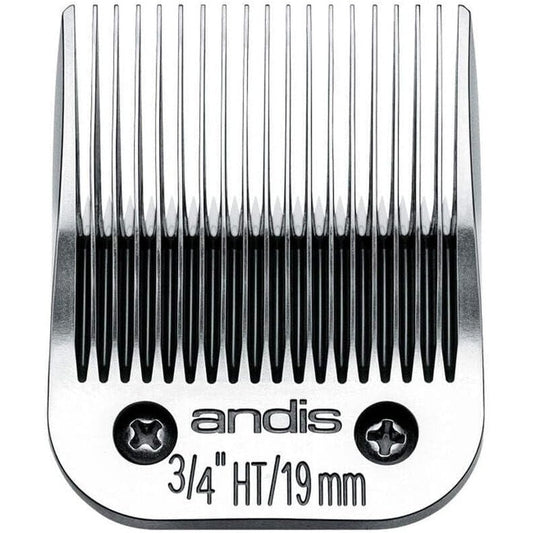 Andis UltraEdge Detachable Pet Clipper Blade Size 3/4 HT Professional Carbon Steel Grooming Blade With 3/4 Inch Cut Length