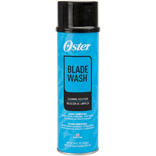 Oster Blade Wash Cleaning Solution For Clipper And Trimmer Blades Fluid Preservative Remover And Lubricant 18 Ounce