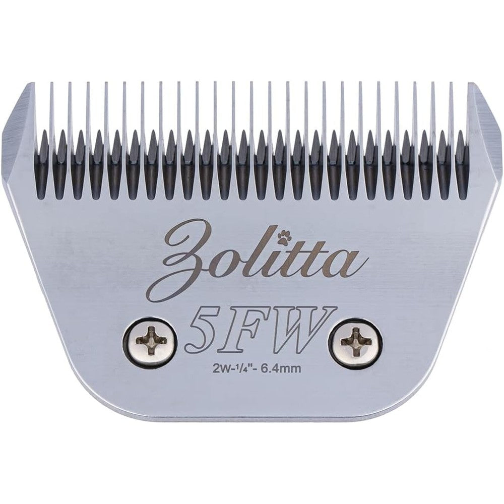 Zolitta 5WF Premium Professional Wide Clipper Blade A5 Type High Carbon Steel Detachable Grooming Attachment Six Point Four Millimeters Size
