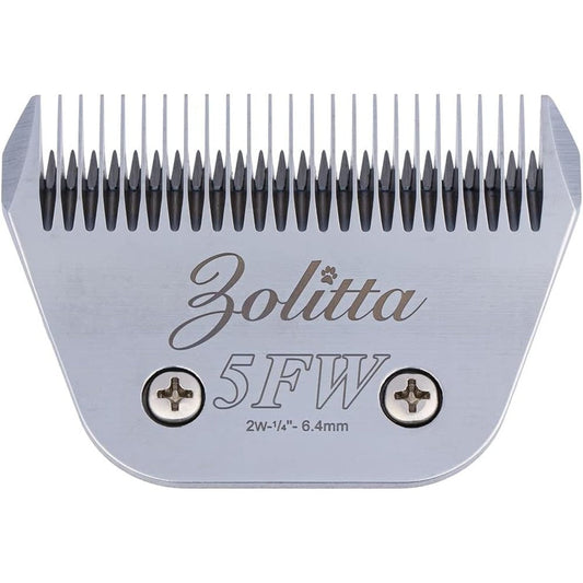 Zolitta 5WF Premium Professional Wide Clipper Blade A5 Type High Carbon Steel Detachable Grooming Attachment Six Point Four Millimeters Size