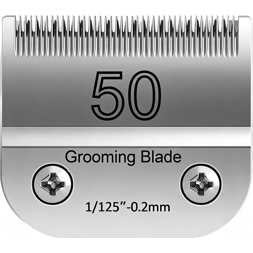 OwnLifeYF Size 50 Pet Grooming Clipper Replacement Blade Zero Point Two Millimeter Detachable Stainless Steel S50 Trimmer Blade