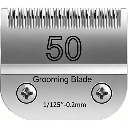 OwnLifeYF Size 50 Pet Grooming Clipper Replacement Blade Zero Point Two Millimeter Detachable Stainless Steel S50 Trimmer Blade