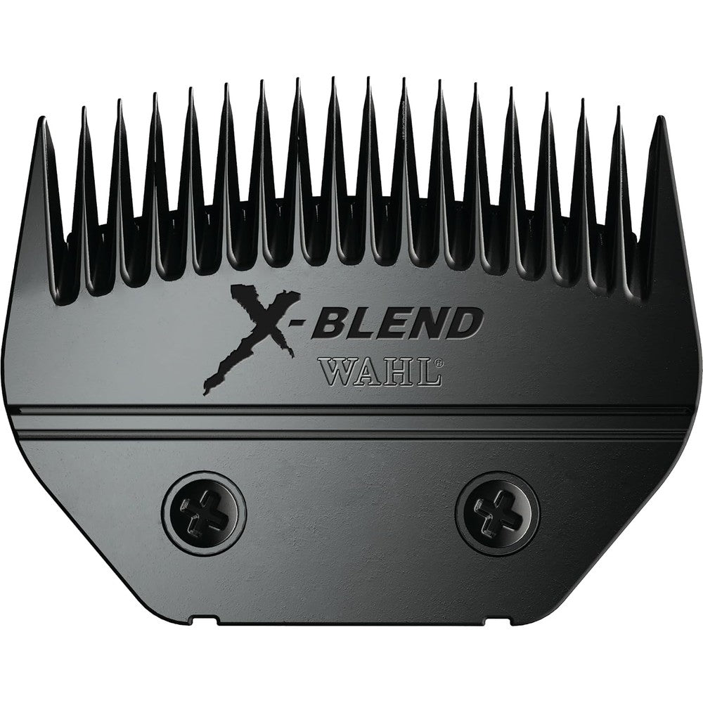 Wahl Professional Animal X-Blend Ultimate Competition Series Detachable Blade For Cattle And Sheep Model 2450-500 Black Chrome Finish One Count