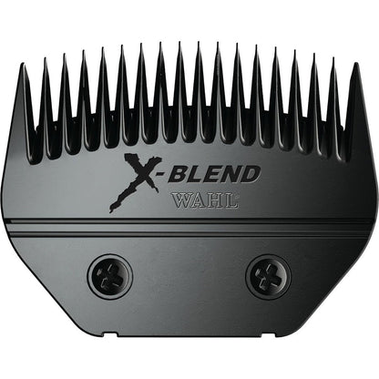 Wahl Professional Animal X-Blend Ultimate Competition Series Detachable Blade For Cattle And Sheep Model 2450-500 Black Chrome Finish One Count