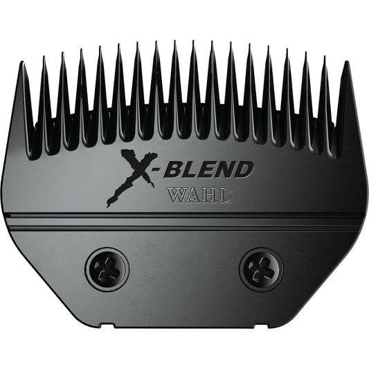 Wahl Professional Animal X-Blend Ultimate Competition Series Detachable Blade For Cattle And Sheep Model 2450-500 Black Chrome Finish One Count