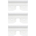 OwnLifeYF Three Piece Ceramic Coarse Pet Replacement Blade Cutter For Detachable Professional Dog Grooming Clippers Twenty Two Teeth White