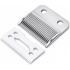 Poweka Replacement Clipper Blade Compatible With Wahl Pet Clippers Standard Adjustable Stainless Steel Two Hole Blade Set