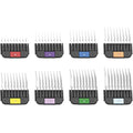 Wahl Professional Animal Stainless Steel Attachment Guide Combs Kit Color Coded Dog And Cat Clipper Guides 8 Cutting Lengths Multicolor 1 Pack