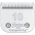 Oster Professional Size 10 Cryogen X Detachable Pet Clipper Blade For Dog Grooming High Carbon Steel Replacement Hardened Steel Accessory