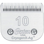 Oster Professional Size 10 Cryogen X Detachable Pet Clipper Blade For Dog Grooming High Carbon Steel Replacement Hardened Steel Accessory