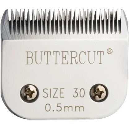 Geib Buttercut Detachable Replacement Dog Clipper Blade Size 30 Stainless Steel Professional Grooming Blade With One Over Fifty Inch Cut Length