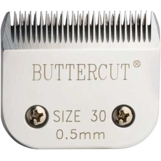 Geib Buttercut Detachable Replacement Dog Clipper Blade Size 30 Stainless Steel Professional Grooming Blade With One Over Fifty Inch Cut Length