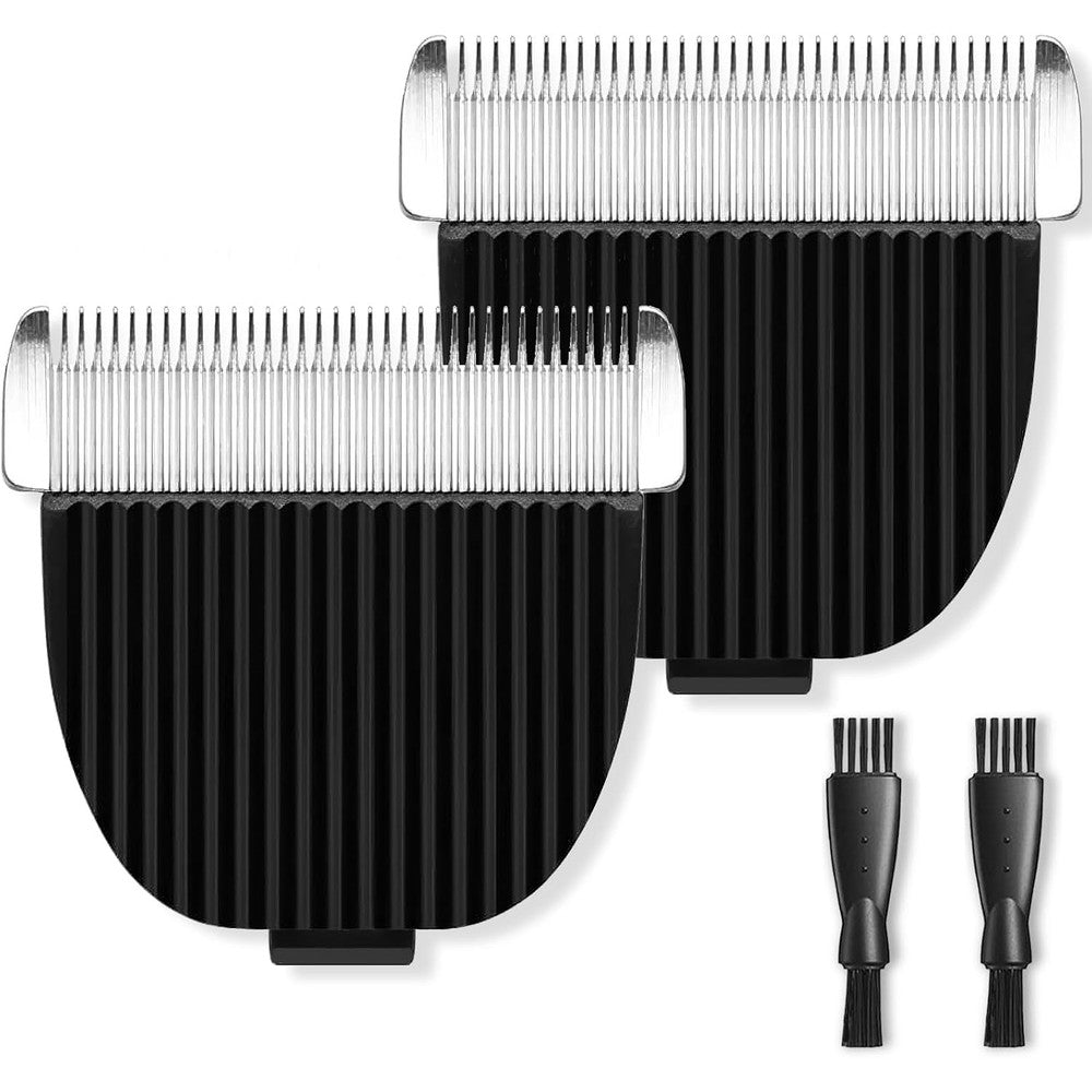 Wotdmu Replacement Blades Two Pack For Oneisall Dog Hair Vacuum And Dog Grooming Kit Low Noise Pet Clipper Ceramic Stainless Steel Blade Set