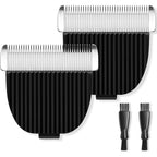 Wotdmu Replacement Blades Two Pack For Oneisall Dog Hair Vacuum And Dog Grooming Kit Low Noise Pet Clipper Ceramic Stainless Steel Blade Set